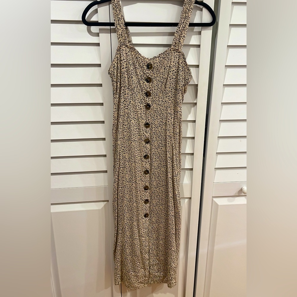 Cute Midi Animal Print dress